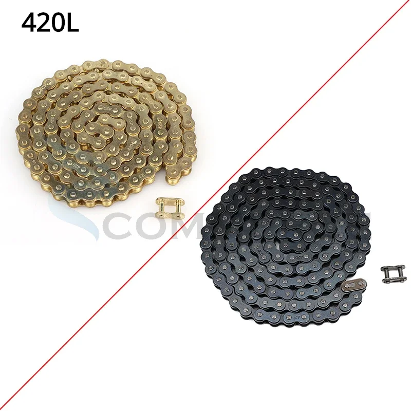 428 Chain - Цепь приводная для мотоцикла 420, 76/108/126/140