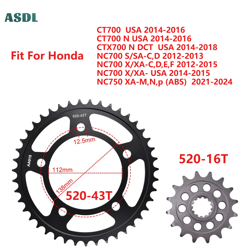Для Honda CT700 NC700 NC750 52 – обзор и цена 530 Chain